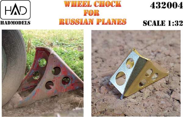 Wheel Chocks (2) for Soviet planes HAD432004