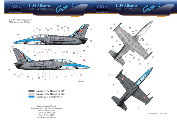 Aero L39 Albatros (Hung AF "Capeti II")  HAD48075