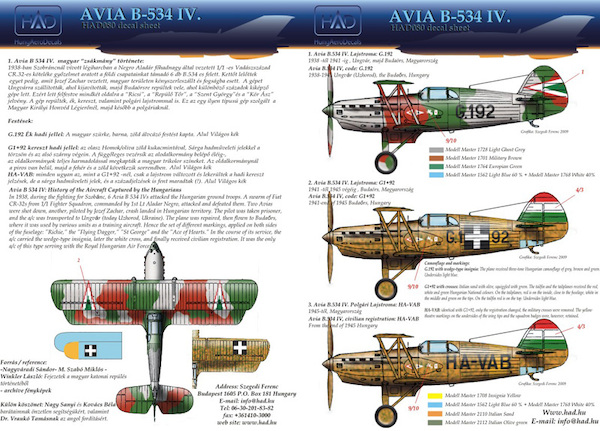 Avia B534 IV (Hungarian AF)  HAD48080