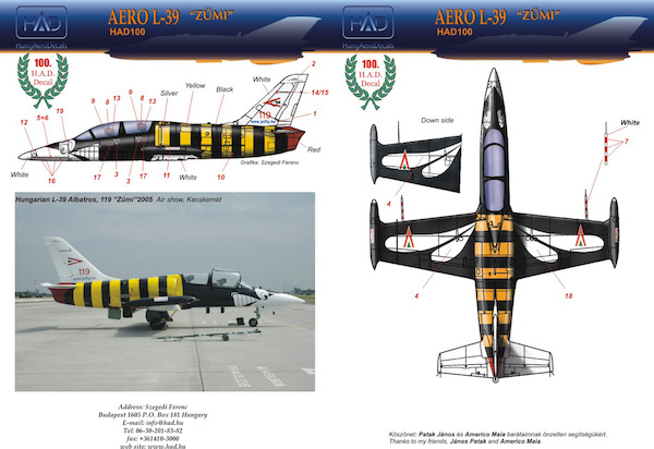 Aero L39 Albatros "ZÜMI" HAD48100