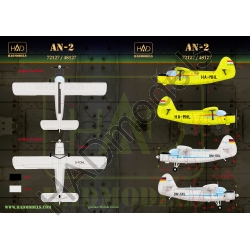 Antonov AN2 Colt "Civil" (Deutsche Lufthansa DM-SKL, HA-MHL, D-FONL)  HAD48127