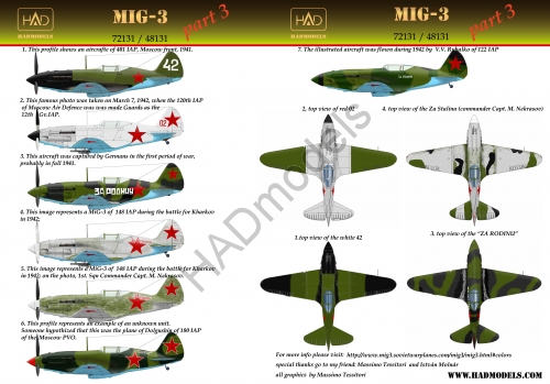Mikoyan Mig3 (USSR) PART3 HAD48131