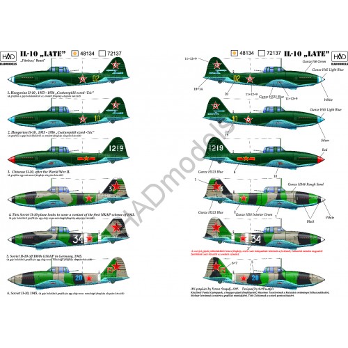Ilyushin IL10 Late part 1 (Hungary, China, Russia) HAD48134