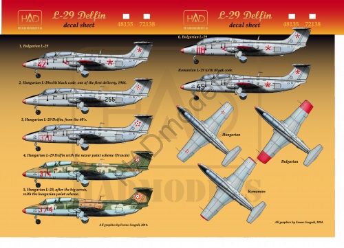 Aero L29 Delfin (Hungary, Bulgaria) HAD48135
