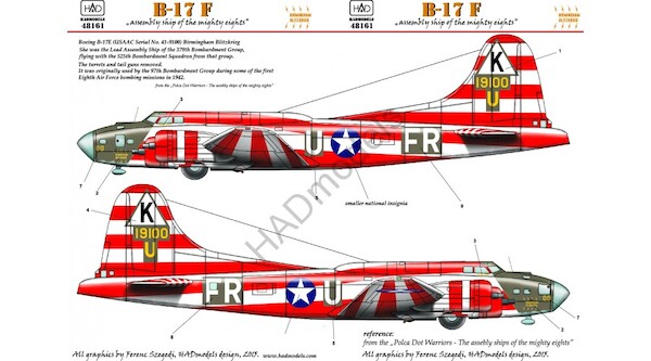 B17F Flying Fortress 'Birmingham Blitzkrieg' Ass. ship of 384BG 8th AF)  HAD48161