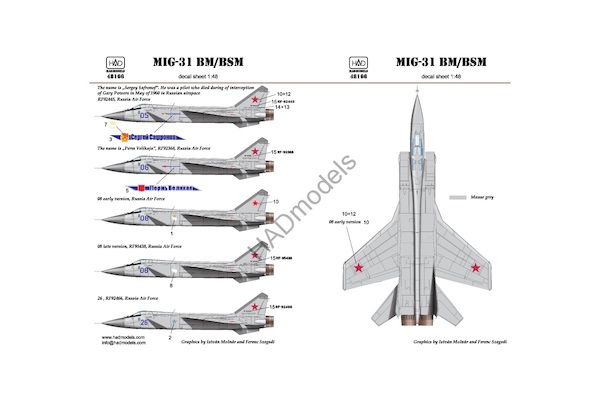 Mikoyan MiG31BM/MSM Foxhound  HAD48166