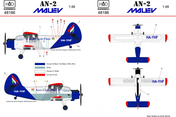 Antonov AN2 (Malev Aero Club)  HAD48186