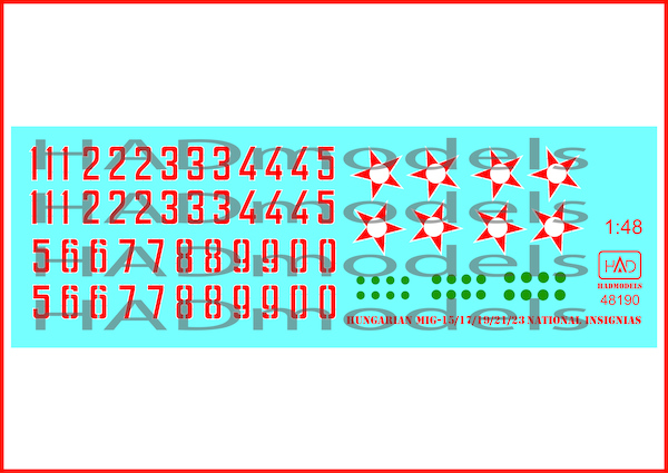 Hungarian national Insignia and Numbers post WWII part 1 HAD48190