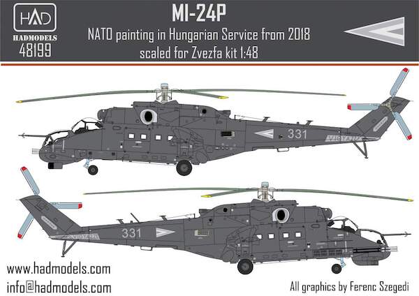 Mil Mi24P "Hind"in Hungarian Service from 2008 HAD48199