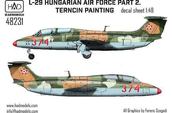 L29 Delfin in Hungarian Service part 2 Terncin Painting HAD48231