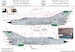 Mikoyan MiG21MF/Bis Fishbed Stencils Part 2 Blue stencils on silver planes (Hungarian AF) HAD48237