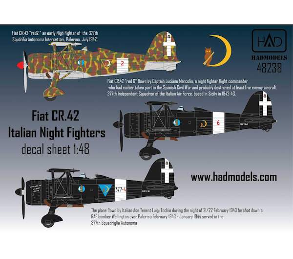 Fiat CR-42 Italian Night fighters HAD48238