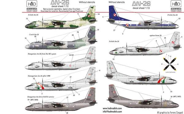 Antonov An26 (Hung. AF, Czech AF, Polish AF)  HAD72037