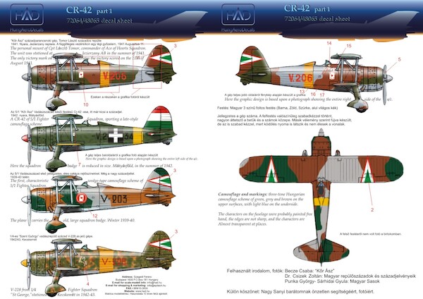 Fiat CR42 Falco part 1 (Hungarian AF) HAD72064