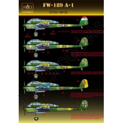 Focke Wulf FW189A-1 (Luftwaffe, Slovak AF, Hungarian AF, Soviet AF)  HAD72133