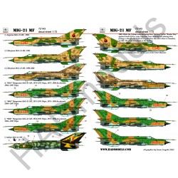 Mikoyan MiG21MF Fishbed (Hungary, Ethiopia, Angola, India)  HAD72143