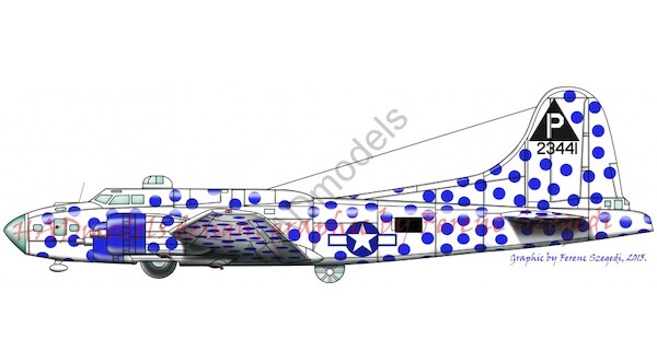 B17F Flying Fortress 'Spotted Cow' Ass. ship of 384BG 8th AF) HAD72156