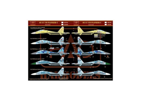 Suchoi Su27UB Flanker C Part 2 (Russian AF) HAD72161