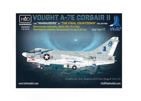 Vought A7E Corsair II (Marauders - The Final Countdown)  HAD72222