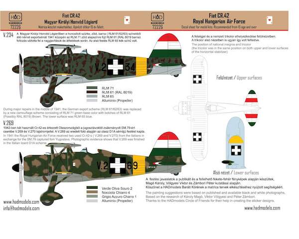 Fiat CR42 (Hungarian AF)  HAD72226