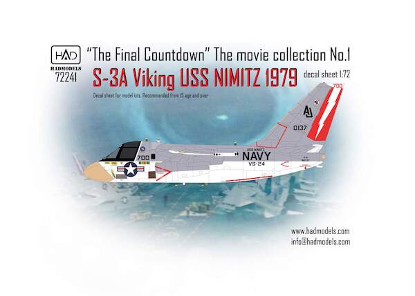 Lockheed S3A Viking "The Final Countdown" collection HAD72241