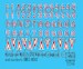 Hungarian MiG21/MiG23 National insignias and Numbers decal sheet 1990-1998 HAD72248