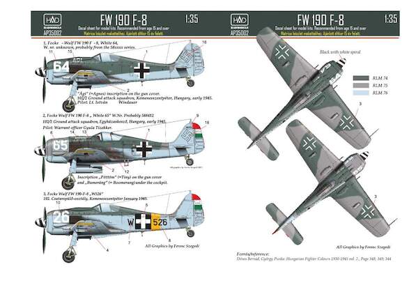 Focke Wulf FW190F-8 HADAP35002
