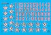 Hungarian National Insignia and Numbers 1950-1990 Dry Water Decal HADDW32001