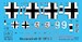 Messerschmitt Bf109E-3  Dry Water Decal  HADDW32015
