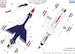 F16C Fighting Falcon Bloch 52 "Thunderbirds Demonstration Team 2024" HADE481016