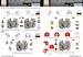 Helmet and dress Sewing Patches for F14's of VF-2, VF-31, VF-101 and IRIAF HADE72007