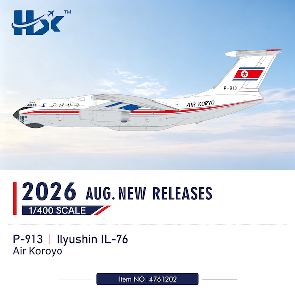 Ilyushin IL76TD Air Koryo P-913 4761202