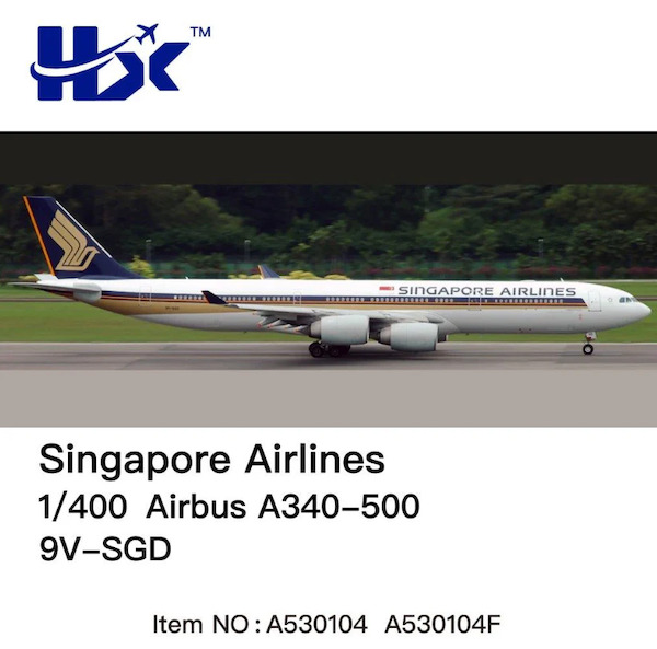 Airbus A340-500 Singapore Airlines 9V-SGD  A530104