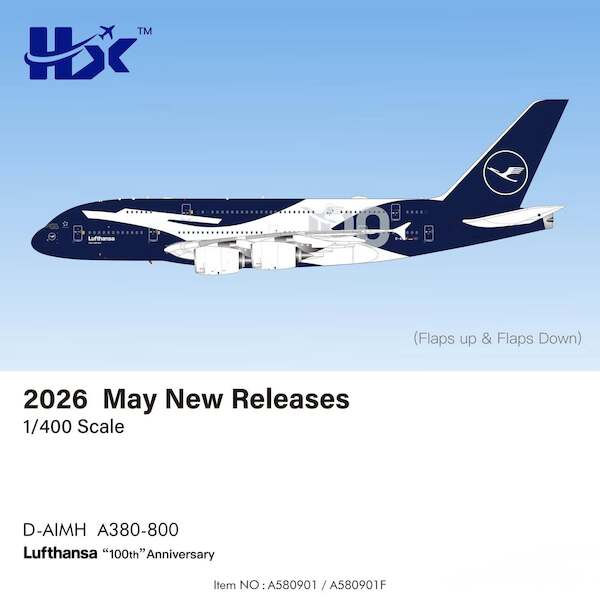 Airbus A380 Lufthansa 100 years D-AIMH A580901