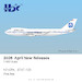 Boeing 747-200 Pan Am “Clipper Neptune's Car" N742PA Flaps Down Polished