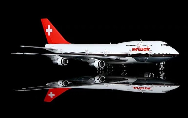 Boeing 747-300 Swissair "Chocolate Stripe" HB-IGF B601202