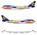 Singapore Airlines Boeing 747-400 "Tropical" 9V-SPL 