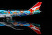 Boeing 747-300 Qantas "Nalanji Dreaming" VH-EBU  B606501