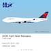 Boeing 747-400 Delta Air Lines N665US Flaps Down 