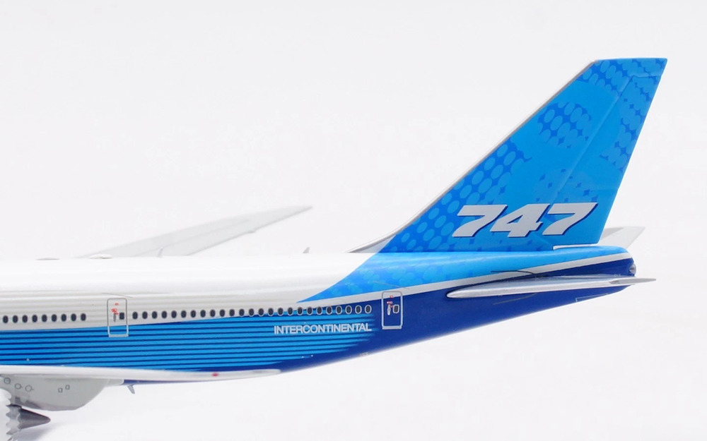HX Models B631003 Boeing 747-8 Boeing House colours