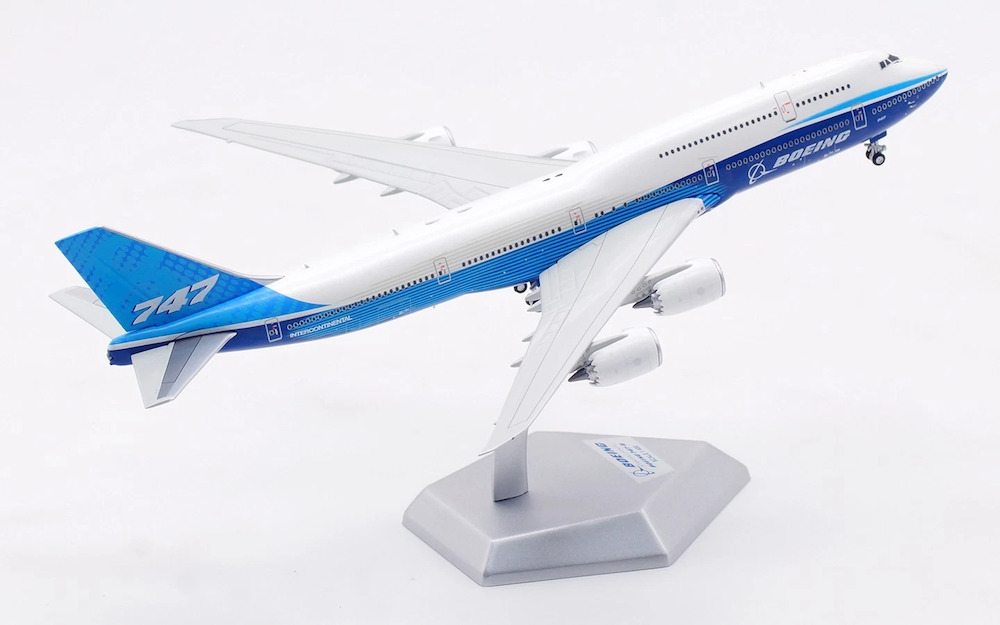 HX Models B631003 Boeing 747-8 Boeing House colours