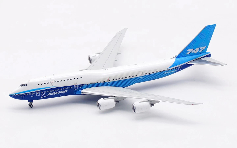 HX Models B631003 Boeing 747-8 Boeing House colours