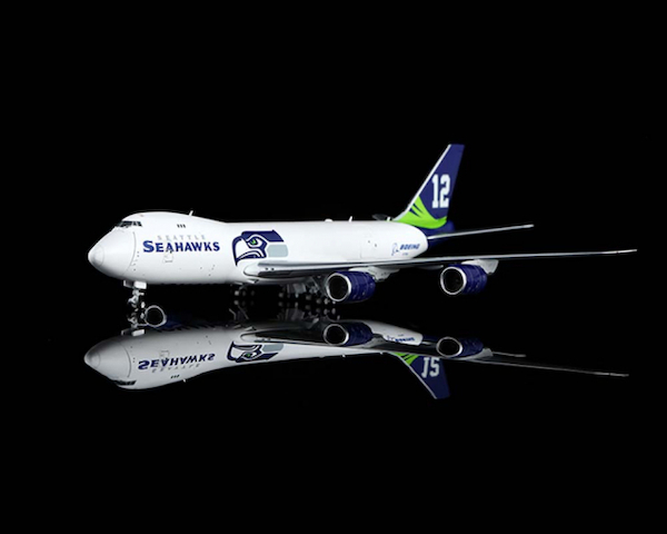 Boeing 747-8 Boeing Company "Seattle Seahawks" N841BA  B631007