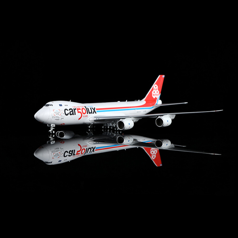 HX Models B632001 Boeing 747-8F Cargolux 50 years LX-VCC