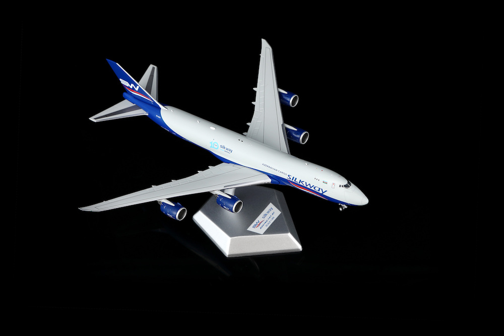 HX Models B632502 Boeing 747-8F Silk Way West Airlines VQ-BVC