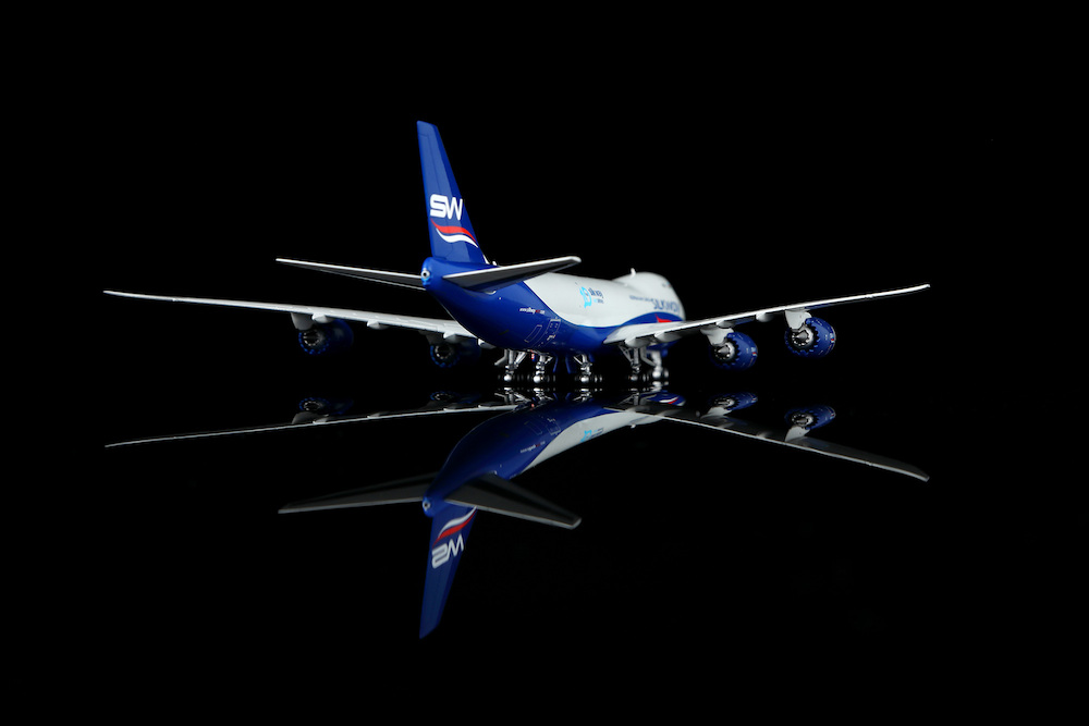 HX Models B632502 Boeing 747-8F Silk Way West Airlines VQ-BVC