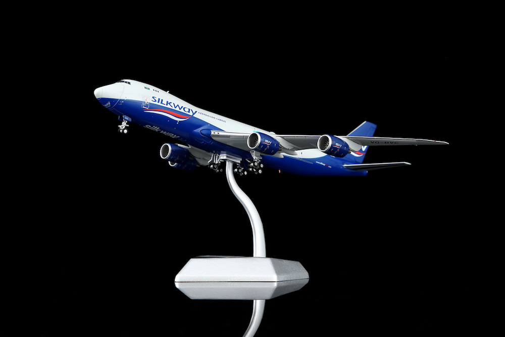 HX Models B632502 Boeing 747-8F Silk Way West Airlines VQ-BVC