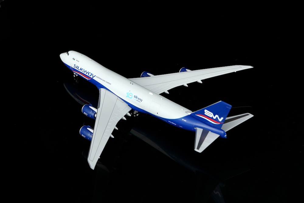 HX Models B632502 Boeing 747-8F Silk Way West Airlines VQ-BVC