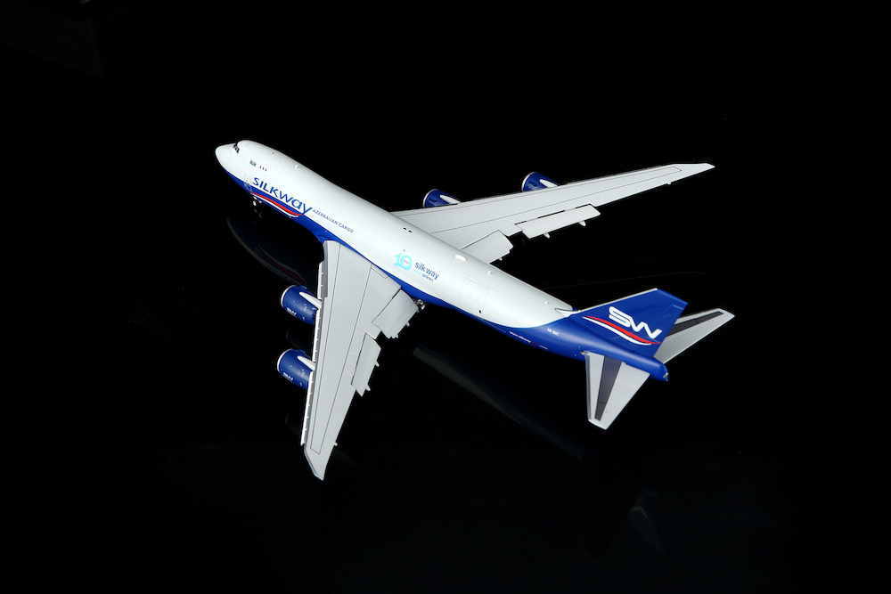 HX Models B632502F Boeing 747-8F Silk Way West Airlines VQ-BVC Fl