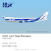 Boeing 747-8F Air Bridge Cargo VP-BBY Flaps Down